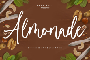 Almonade: A Friendly Handwritten Font for Editorial Design
