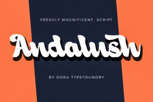 Andalush: A Friendly Handwritten Font for Branding