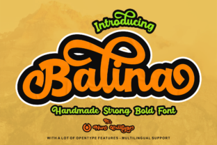Balina Font: A Modern Handwritten Typeface for Web
