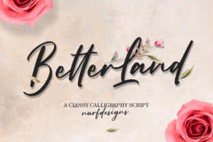 Better Land: A Premium Handwritten Font for Your Brand