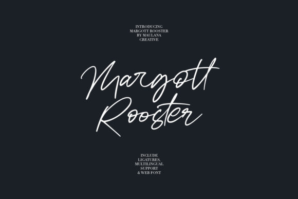 Bring Charm to Your Brand with Margott Rooster Font