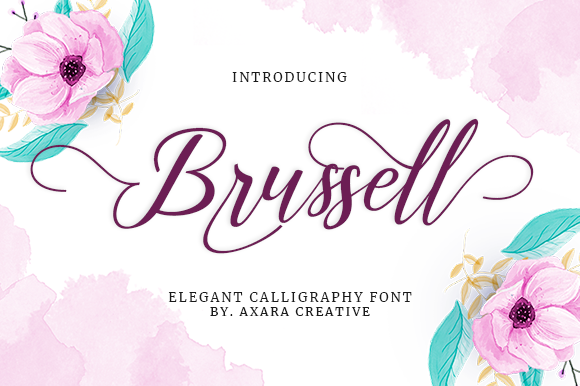Brussell: A Classy Handwritten Font for Crafters