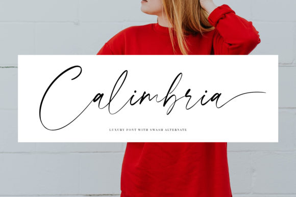 Calimbria: The Elegant Script Font for Small Business Branding