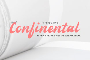 Confinental: A Modern Handwritten Font for Web Design