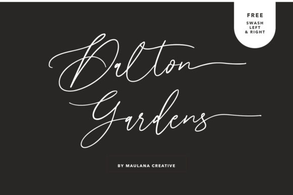 Dalton Gardens: The Elegant Font for Your Brand