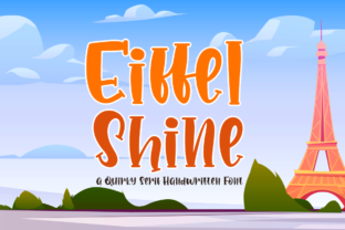 Eiffel Shine: A Handwritten Font for Web Design