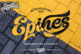 Epines: A Modern Handwritten Font for Web Design