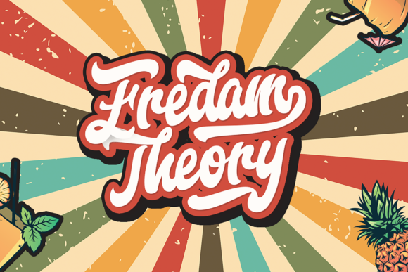 Fredam Theory: A Retro Bold Script Font Review