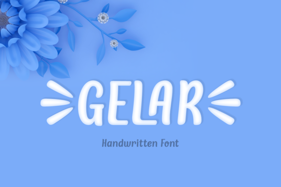 Gelar: A Friendly Handwritten Font for Campaigns