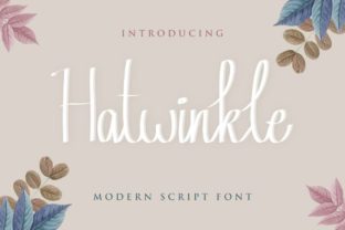 Hatwinkle: A Handwritten Font for Small Business Branding