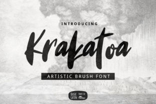 Krakatoa: A Modern Handwritten Font for Branding