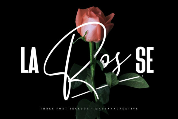 La Rosse: The Script Font for Bold Campaigns