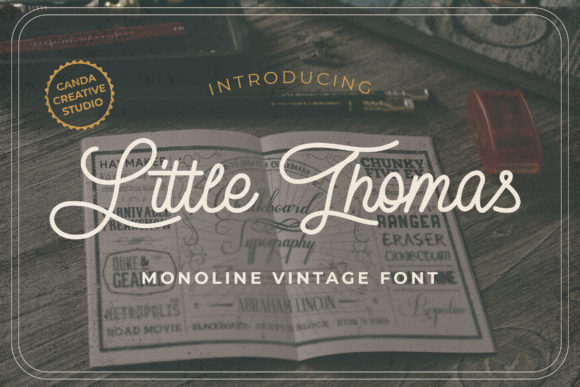 Little Thomas: A Vintage Handwritten Font Review