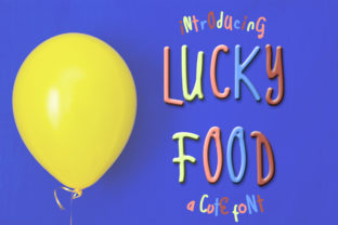 Lucky Food: A Handwritten Font for Modern Web Design