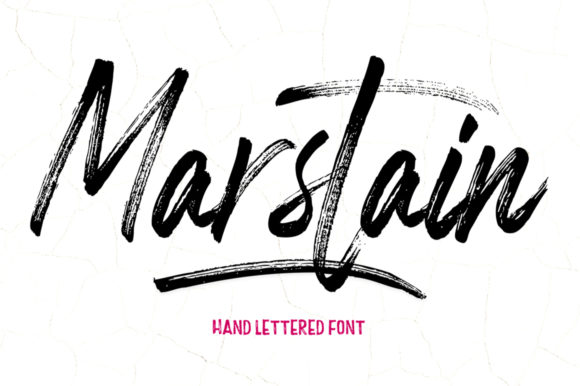 Marstain: A Quirky Handwritten Font for Modern Web Design