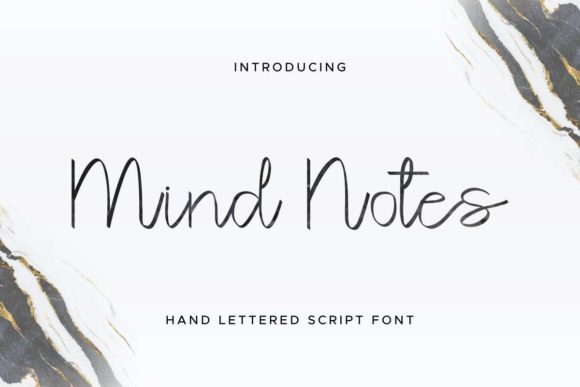 Mind Notes: A Modern Script Font for Brand Identity