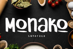 Monako: A Bold Handwritten Font for Editorial Design