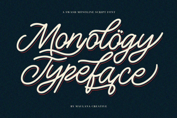 Monology: The Script Font for Bold Brand Stories