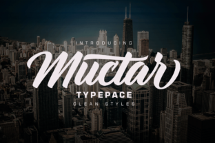 Muctar: A Bold Handwritten Font for Editorial Design