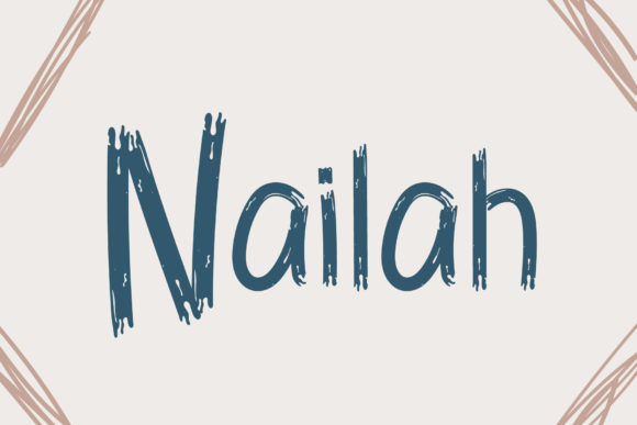 Nailah: A Friendly Handwritten Font for Web Design