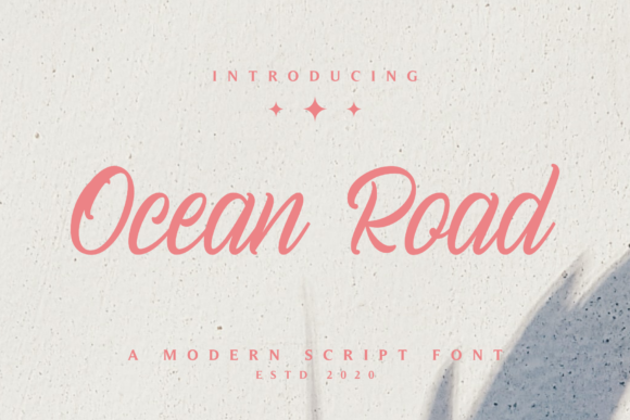 Ocean Road: A Friendly Handwritten Font for Branding