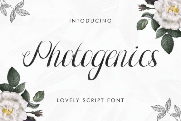 Photogenics: A Charming Handwritten Font for Brand Identity