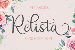 Relista: The Elegant Handwritten Font for Crafters