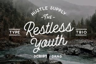 Restless Youth: A Handwritten Font for Bold Campaigns