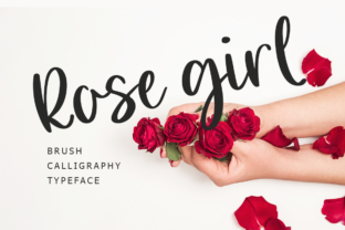 Rose Girl: A Handwritten Font for Editorial Design
