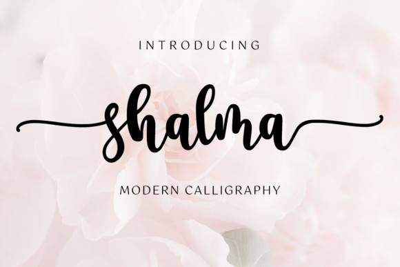 Shalma: A Bold Handwritten Font for Your Brand