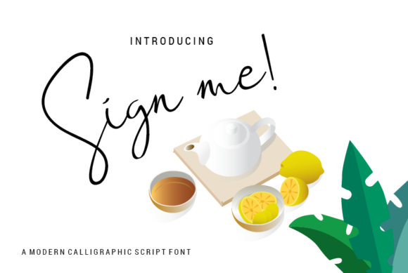 Sign Me: The Elegant Handwritten Font for Small Business Branding