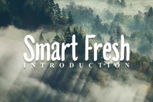 Smart Fresh: A Handwritten Font for Editorial Design