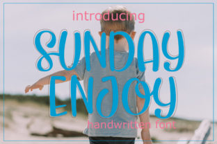 Sundayenjoy: A Friendly Handwritten Font for Web Design