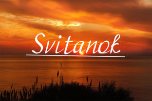 Svitanok: A Modern Handwritten Font for Marketers