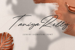 Taniya Relly: A Premium Handwritten Font for Editorial Design