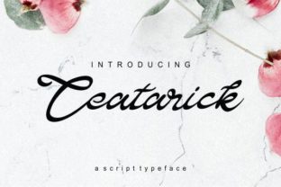 Teatarick: The Elegant Handwritten Font for Your Brand