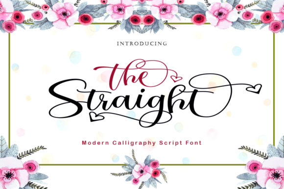 The Straight: A Handwritten Font for Modern Web Design