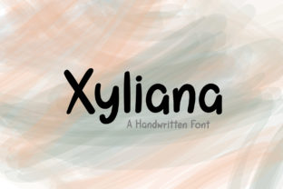Xyliana: A Cute Handwritten Font for Brand Identity